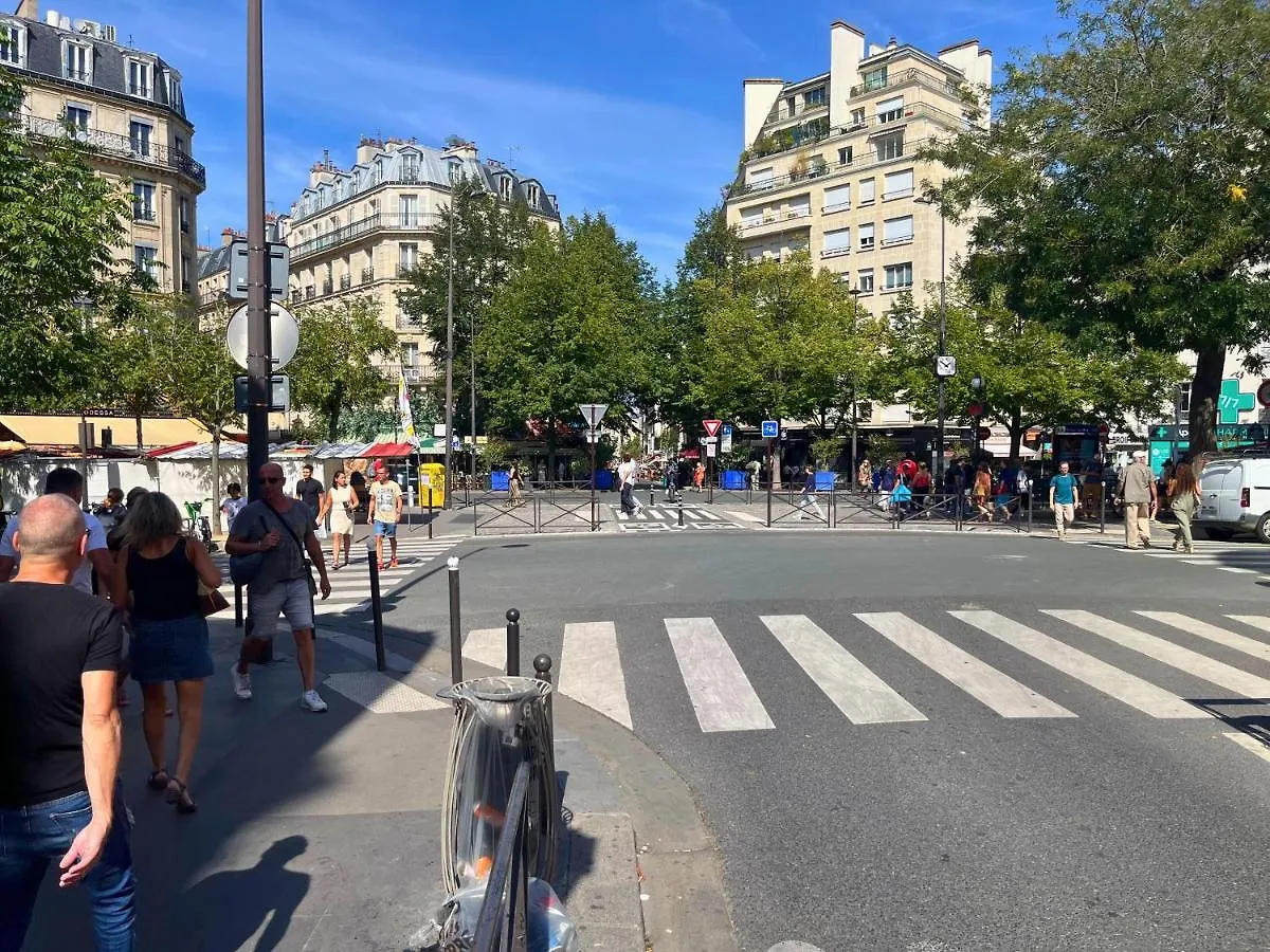 Apartmán Appartement Coup De Coeur Montparnasse Paříž Francie
